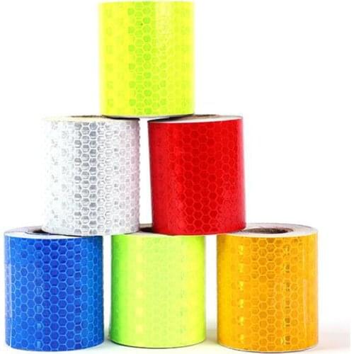 5cmx3m/Roll Adhesive Waterproof Reflective Tape Stickers For Vehicle Motorcycle Bicycle