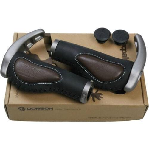 Mountain Bike Handlebar Cover Leather Bicycle Handlebar Cover Horn Vice Handle Mountain Bike Double Locking Grip Bmx Bike. Parts