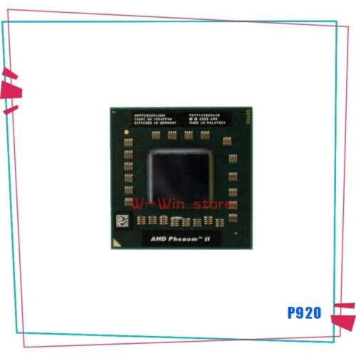 AMD Phenom II Quad-Core Mobile P920 1.6 GHz Quad-Core Quad-Thread CPU Processor HMP920SGR42GM Socket S1