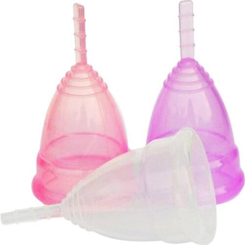 Menstrual Cup Female Women Menstruatie Cup Medical Grade Silicone Feminine Hygiene Coletor Menstrual Heath Care Tool