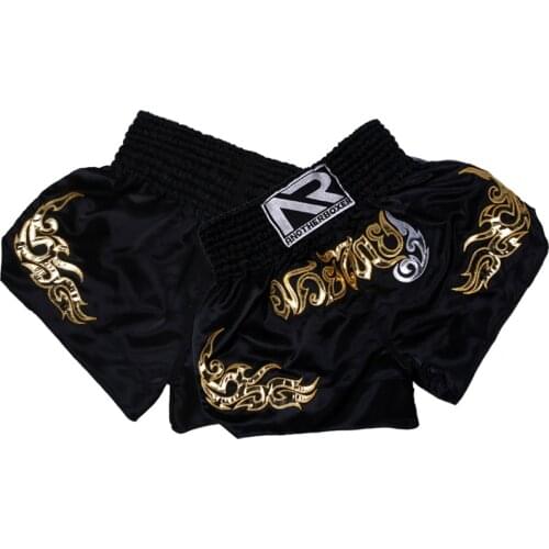 Plus Size 4XL Men Thai Boxing Shorts MMa Kids Women Bjj Training Combat Grappling Trunks Fitness Boxeo Pants Crossfit Sportswear