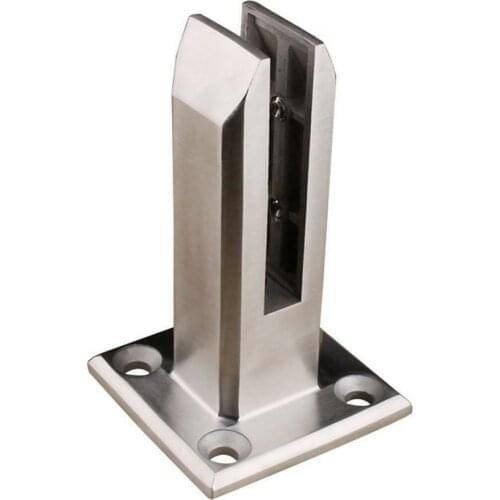 Floor Standing Stairs Balcony Pool Glass Spigots Post Balustrade Railing Clamp Clips LB88