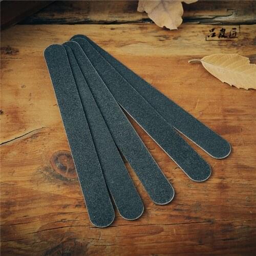 Sandpaper polished leather side of the rough side of fine hand-leather goods DIY tools