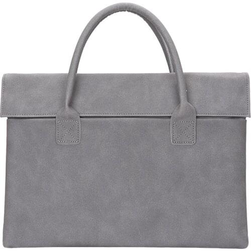New computer bag fashion popular handbag simple frosted mens and womens briefcase 13 14 15 inch bag