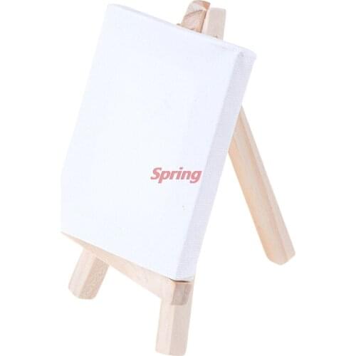 New Mini Wood Artist Tripod Painting Easel For Photo Painting Postcard Display Holder Frame Cute Desk Decor