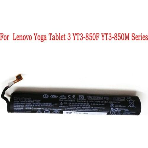 Original 6200mAh L15D2K31 L15C2K31 battery for Lenovo Yoga Tablet 3 YT3-850F YT3-850M L15C2K31 Series Tablet PC