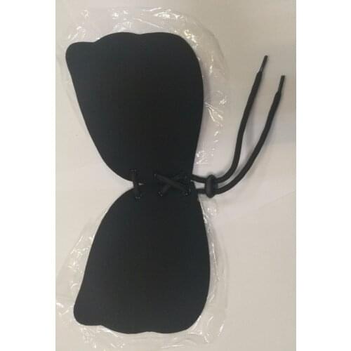 Sexy Women Lady Girls Invisible Bras Sale Strapless Wings Shape Drawstring Push Up Sticky Self-Adhesive Invisible Bras