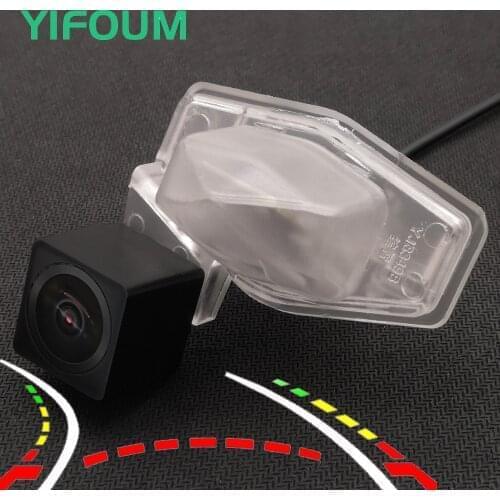 Fisheye Dynamic Trajectory Wireless Car Rear View Backup Camera For Honda Jade Vezel Elysion Stream Odyssey HRV HR-V