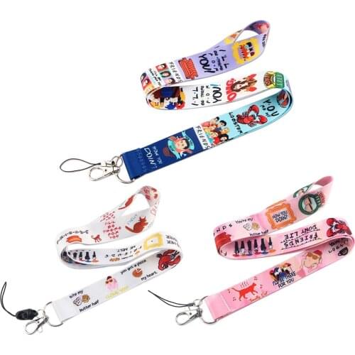 JF561 Friends TV Lanyard Neck Strap for key ID Card Cellphone Straps Badge Holder DIY Hanging Rope Neckband Accessories