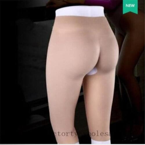 Silicone Panties Sexy Buttock Hip Enhancer Shemale Soft Underwear Panty Crossdresser Transgender Queen Transvestite Body Shaper