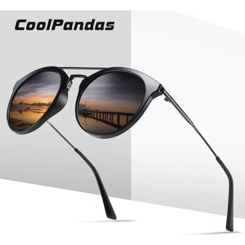 2020 NEW Polarized Vintage Sunglasses Women Men Round Frame Driving Sun Glasses Female Classic Summer Eyewear UV400 Gafas De Sol