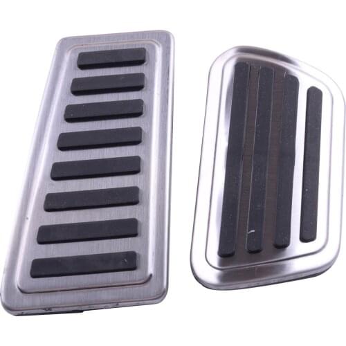 1 Set Foot Brake Gas Pedal Pad Cover Fit For Dodge Ram 1500 2500 3500 2019 2020 2021 Car Accessories