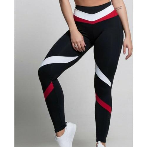 Leggings Women Mixed Color Printed Stretch Leggins Mujer Sports Gym Pants Ealstic Waist Push Up Legging Pantalones De Mujer