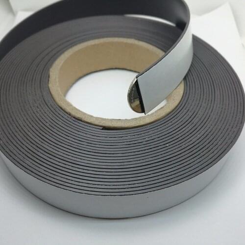 1 Meter Rubber Magnet 25*1.5 mm self Adhesive Flexible Magnetic Strip Rubber Magnet Tape width 25mm thickness 1.5mm 25*1.5