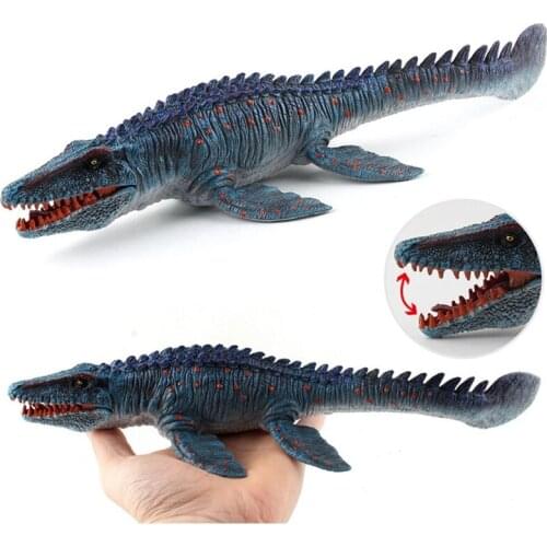 33cm/13inch 1Piece Interactive Realistic Simulation Jurassic Dinosaur Animal Model Miniature Toy Figure Room Ornament