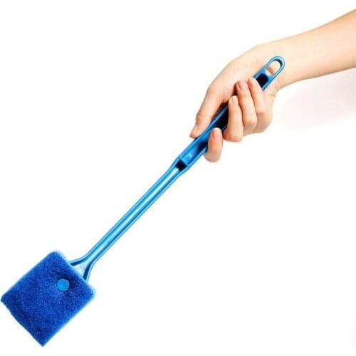1Pcs Aquarium Glass Algae Cleaning Brush Plastic Sponge Cleaner Glass Plant Aquarium Fish Tank Aquarium Accessories