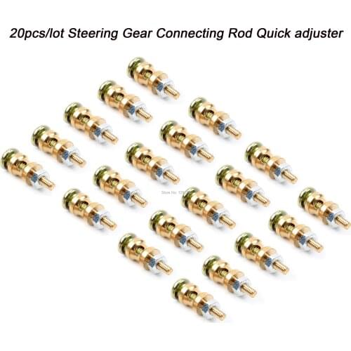 20PCS/lot RC Airplane Pushrod Linkage Stopper Servo Connectors Adjustable Easy Diameter 1.5mm For Rc Helicopter