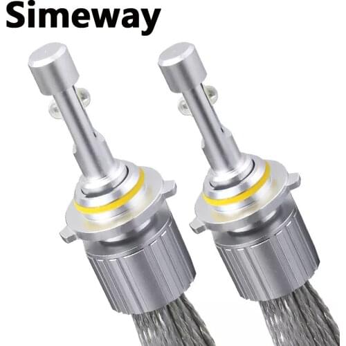 2x Auto HB3 LED Headlight H4 H7 H1 H11 HB4 9012 D2H D2S Bulbs with XHP-50 104W 12000LM 4300K 6000K H3 H8 881 Car Light Fog Lamps