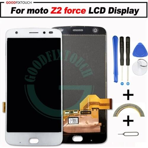 5.5" For Motorola MOTO Moto Z2 Force LCD Display Touch Screen Digitizer for moto Z 2018 Z2018 LCD Assembly XT1789-05