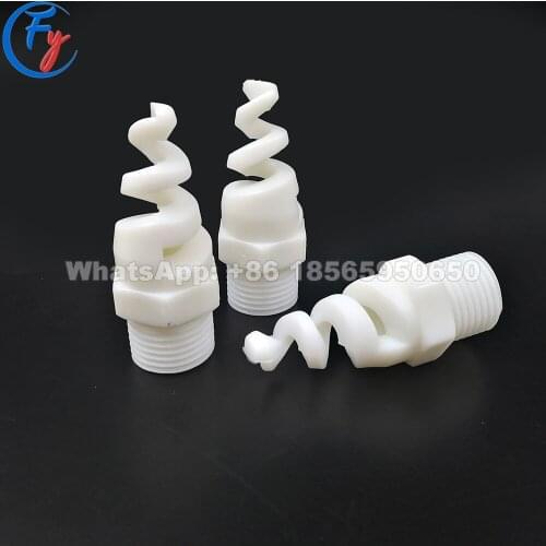 Nylon Evaporative Cooling Nozzle, Gas Cooling Spiral Nozzle, Whirljet Full Cone Spiral Nozzle