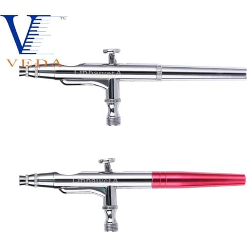 Gravity-Feed Dual-Action Airbrush Kits Trigger Air-paint Control 0.5cc Cup Spray Gun for Makeup Body Tattoo Cake Models Painting