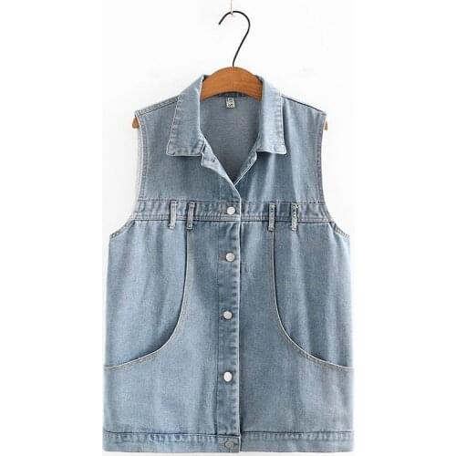 Женские джинсовые жилеты FlyyeDemo China At AliExpress