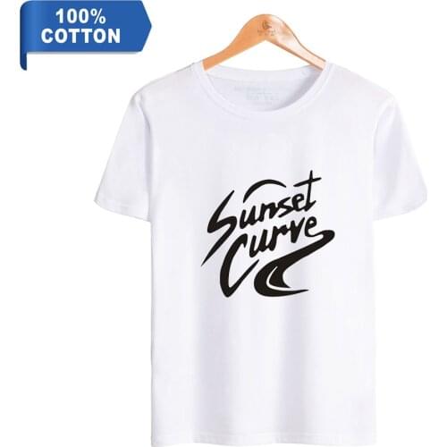 Julie And The Phantoms T-shirts High Quality 100% Cotton Tops Summer All-match Tees Men Women Tshirt Letter Sunset Curve Tshirt
