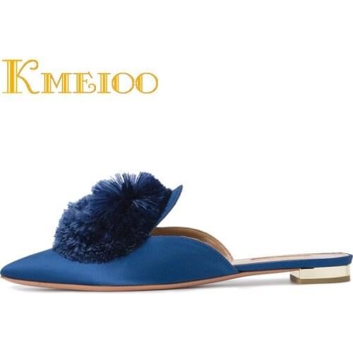 Женские балетки на каблуке Kmeioo China At AliExpress