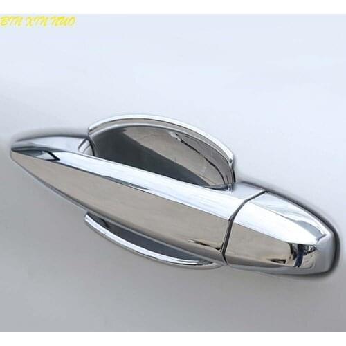 Outside door handles sticker for BMW 1 2 Series f20 Sedan f22 tourer doors wrist trip decorative trim Exterior Accessories