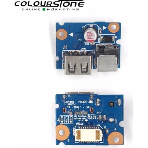 Original For Lenovo G580 DC Power Jack Board With USB 2.0 Port