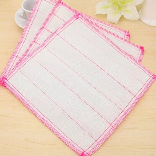 Dishes Washing Cloth Absorbent Cotton Rag Cloth Towel Hanging Towel Household Cleaning Tools Towel
