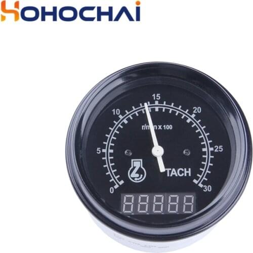 Size 85mm Diesel Engine Speed/Time Meter 3049555 12V/24V Genset Accessories