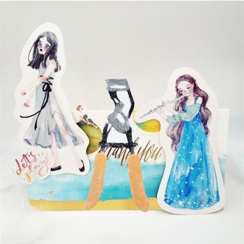 PANFELOU Eyelash curler metal craft paper die cutting dies Scrapbooking/DIY Valentines Day Easter Embossing mould Easter