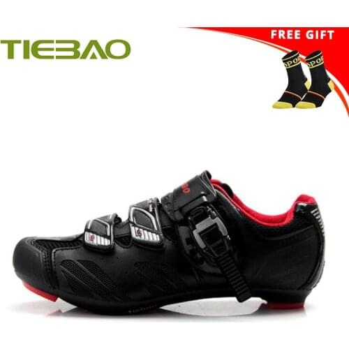 Tiebao Pro Road Bike Shoes Sapatilha Ciclismo Bicycle Riding Shoes Road Superstar Riding Bike Original Cycling Sneakers