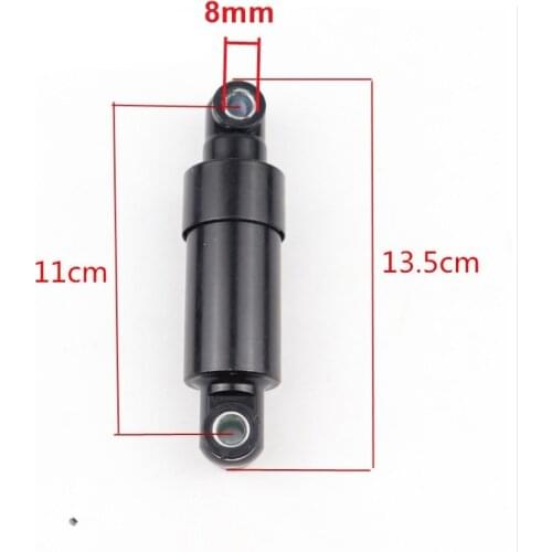 E-Bike Rear Shock Absorber Suspension 110mm 125mm 750lbs for Folding Scooter 49cc Pocket Bike Mini ATV Scooter Electric Bike
