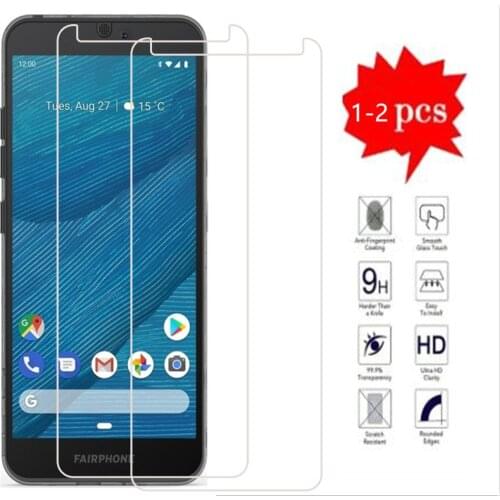 9H 2.5D For Fairphone 3+ plus Tempered Glass Protective For Fairphone 3 Screen Protector Glass Film phone Cover