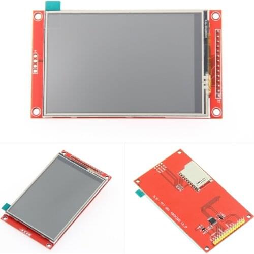 3.5" inch 480*320 MCU SPI Serial TFT LCD Module Display Screen with Touch Panel Build-in Driver ILI9488