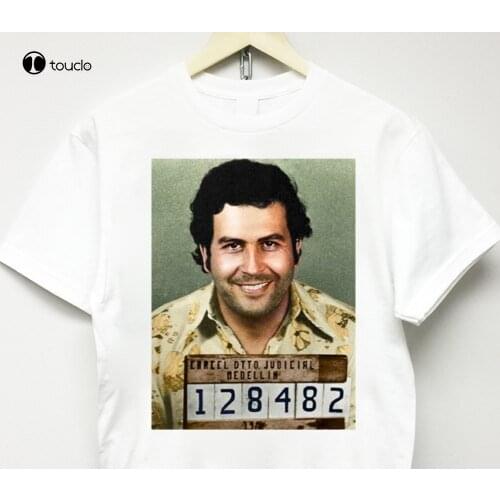 Pablo Escobar T-Shirt Vtg El Chapo Scarface Narcos Rap Ftp