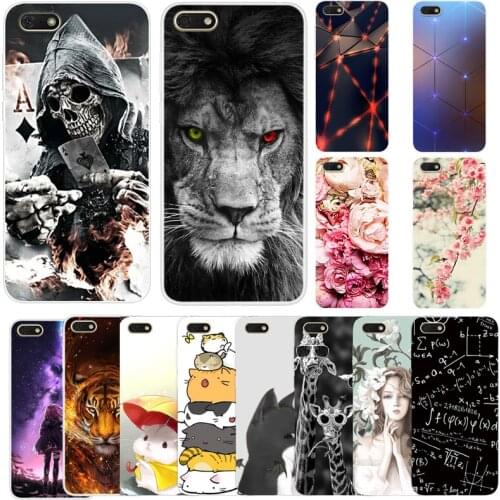 Case For Huawei Honor 7A DUA-L22 Case Silicone Soft TPU Phone Back Cover For Huawei Honor7A 7 A A7 Case 5.7" Clear Bumper Coque