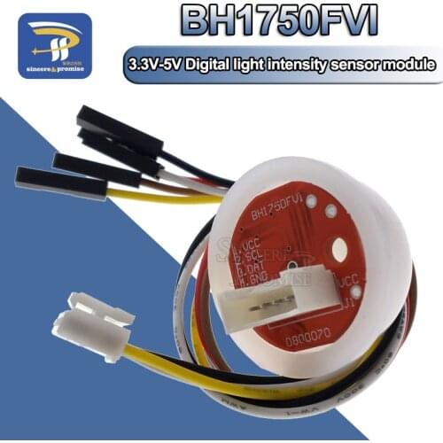 BH1750 BH1750FVI Chip Light Intensity Light Module 3.3V-5V Light ball for Arduino