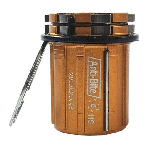 6 Pawls Cassette Body for Bitex RAR9 Shiman 9s 10s 11s 6-pawl ABG ANTI BITE Freehub Body for Bitex RAR9 Enduro bearing Hub