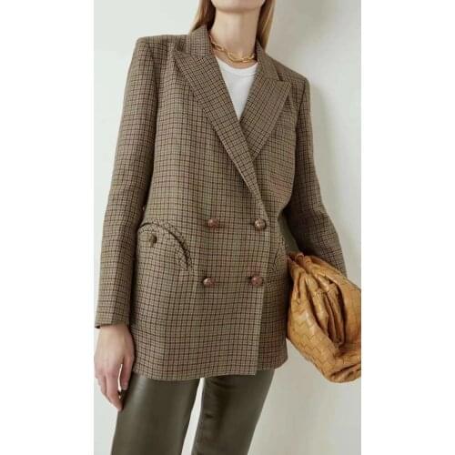 Женские льняные пиджаки LEOSOXS China At AliExpress