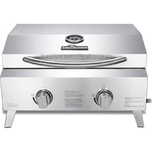 Lycan Hot Selling 2 Burners Mini Propane Grill BBQ Accessories for Outdoor Barbecue