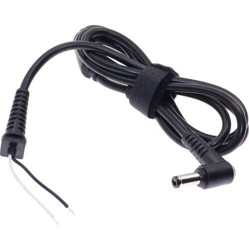 DC 5.5 x 2.5 / 5.5*2.5 Power Supply Plug Connector With Cord / Cable For Toshiba Asus Lenovo Laptop Adapter 1.2m