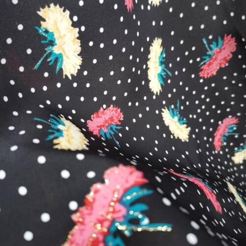 Bling Dress Stretchy Material Tissue Fabric DIY Clothing Glittery Craft Sewing Textile Summer Cloth