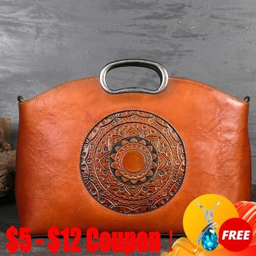 CGA Large Capacity Causal Shoulder Handbags Bags for Women 2021 Designer Luxury Gothic Fall Leather Handbags Retro Shopper Tote