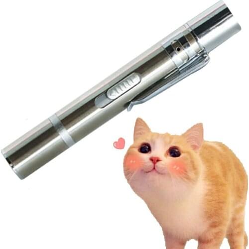 Faroot Cat Funny Laser Toys Pet Pointer Training Tools Portable Pen For Chasing Outdoor Playing USB Charging Device