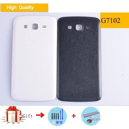 Battery Back Cover For Samsung Galaxy Grand 2 Duos G7102 G7106 G7105 Rear Battery Housing Door Replacement