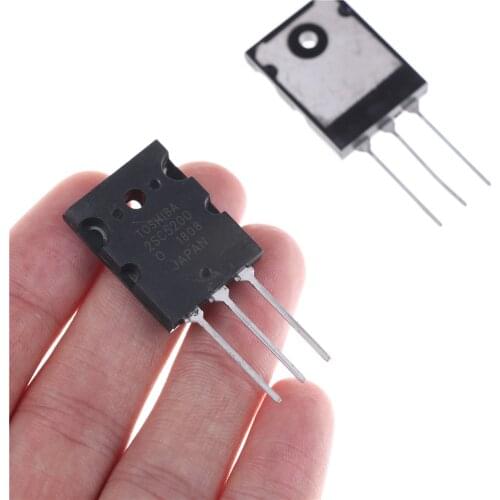 1pair 2SA1943 2SC5200 TO-3PL Silicon NPN + PNP Audio Amplifier Transistor Hot Sale