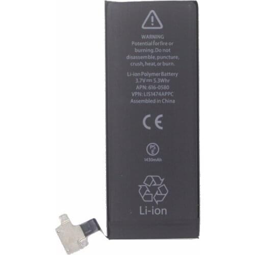 10pcs /lot 1430mAh 0 zero cycle Replacement Li-Polymer Battery For iPhone 4S Accumulator Batteries